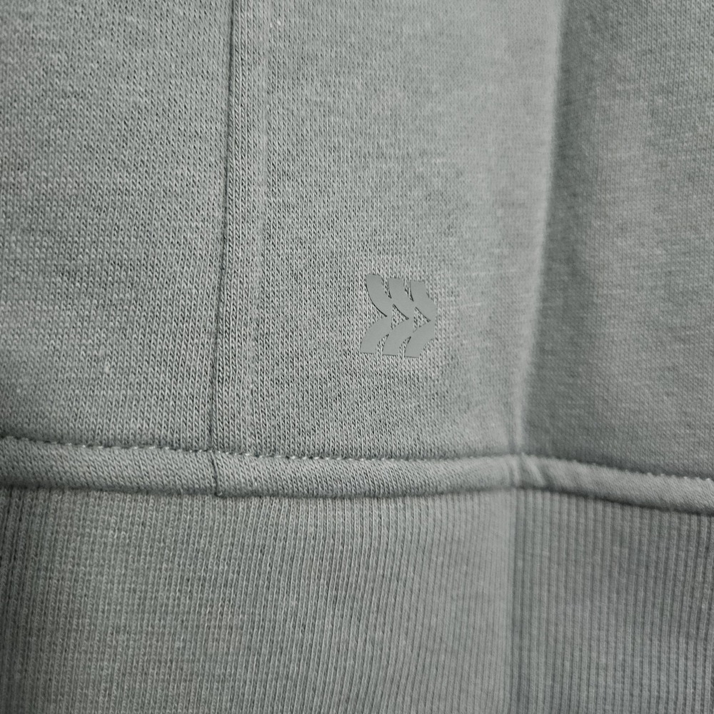 Full Zip Hoodie Women XXL Jade NEW All in Motion Fleece Raglan Athleisure Sporty - Picture 7 of 8